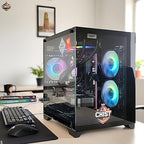 CHIST Gaming PC – AMD Ryzen 5 5500 | NVIDIA RTX 3050 6GB | 16GB DDR4 RAM | 512GB NVMe SSD | WiFi & Bluetooth | Liquid Cooling | 650W PSU