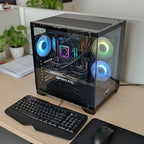 CHIST Gaming PC – AMD Ryzen 5 5500 | NVIDIA RTX 3060 12GB | 16GB DDR4 RAM | 512GB NVMe SSD | WiFi & Bluetooth | 650W PSU
