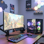 CHIST Gaming PC – AMD Ryzen 5 5500 | NVIDIA RTX 3060 12GB | 16GB DDR4 RAM | 512GB NVMe SSD | WiFi & Bluetooth | 650W PSU