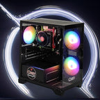 CHIST Gaming PC – AMD Ryzen 5 5600GT | Radeon Vega 7 Graphics | 16GB DDR4 RAM | 512GB NVMe SSD | WiFi & Bluetooth | 650W PSU