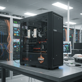 CHIST Server PC DX40 – Xeon E5-2673 v4 | 40 Cores 80 Threads | 1TB NVMe SSD | GT 730 4GB | 750W 80+ Bronze PSU