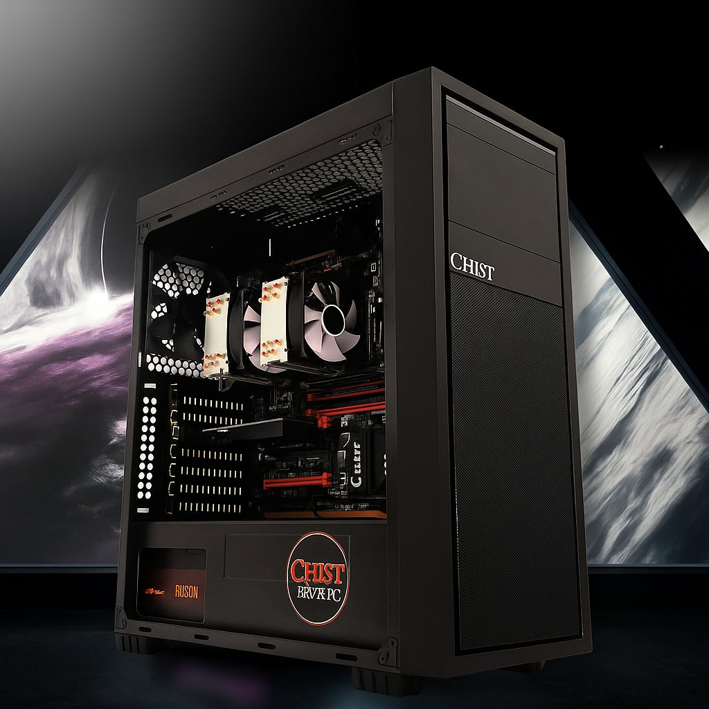 CHIST Server PC DX40 – Xeon E5-2673 v4 | 40 Cores 80 Threads | 1TB NVMe SSD | GT 730 4GB | 750W 80+ Bronze PSU