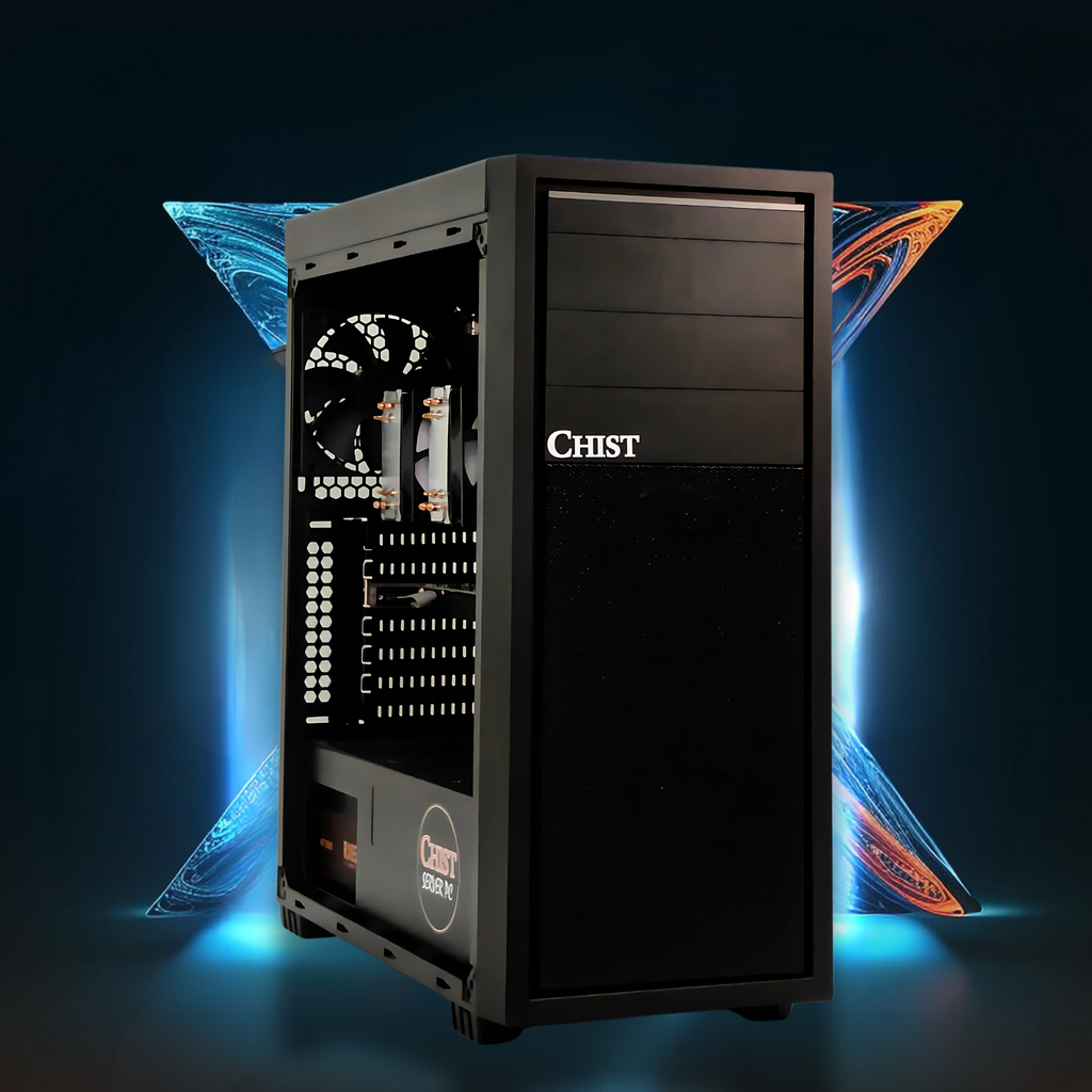 CHIST Server PC DX40 – Xeon E5-2673 v4 | 40 Cores 80 Threads | 1TB NVMe SSD | GT 730 4GB | 750W 80+ Bronze PSU